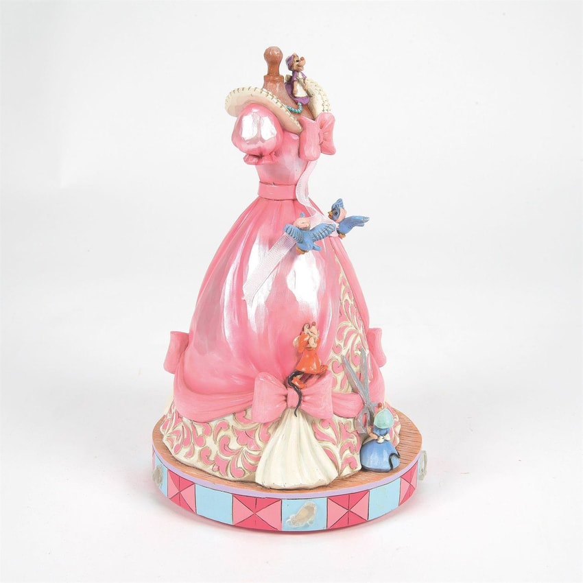Disney Cinderella's Pink Dress Music Figurine  View 4