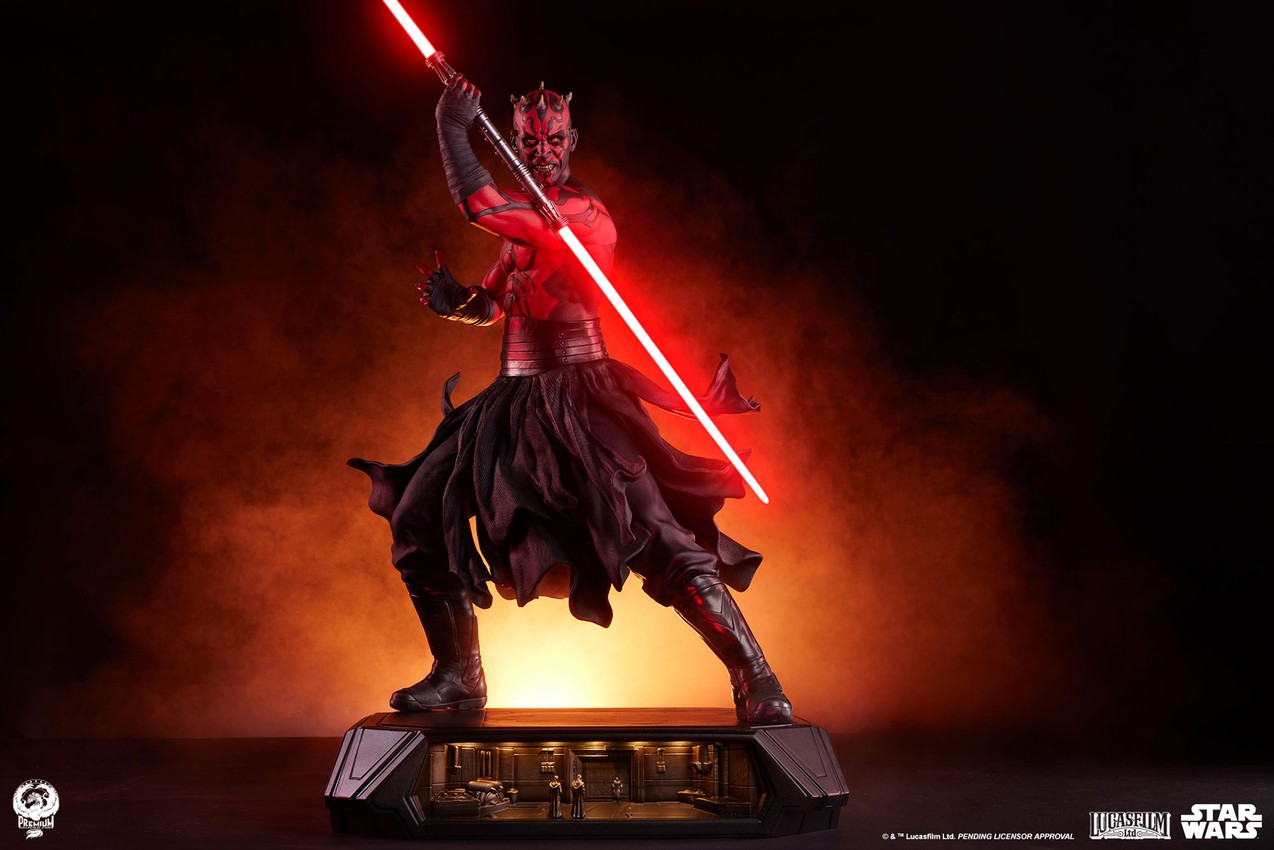その他 Star Wars Darth Maul Deluxe Version Darth Maul (Deluxe Edition) Epic Series Statue by PCS