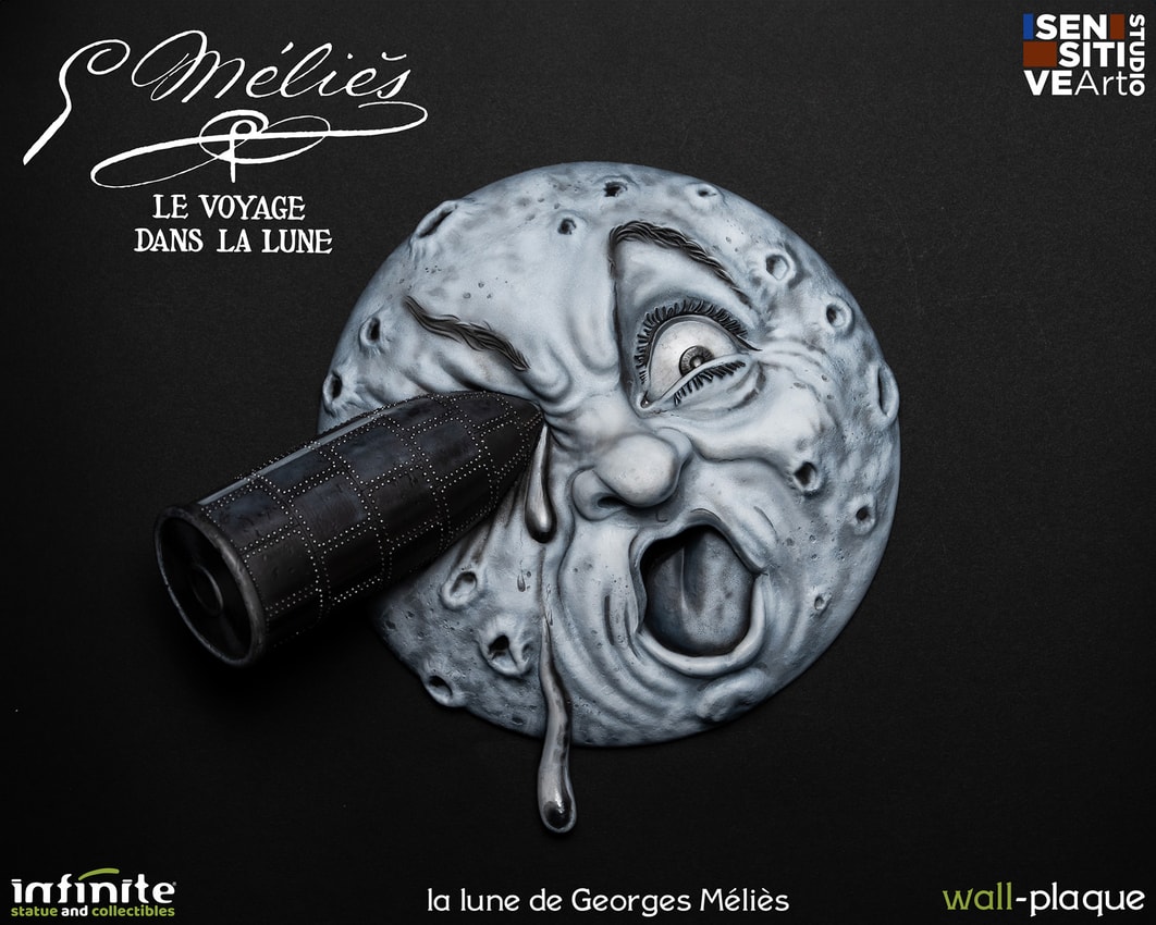 Le Voyage Dans La Lune La Lune de George Melies Wall Decor - Prototype Shown View 6