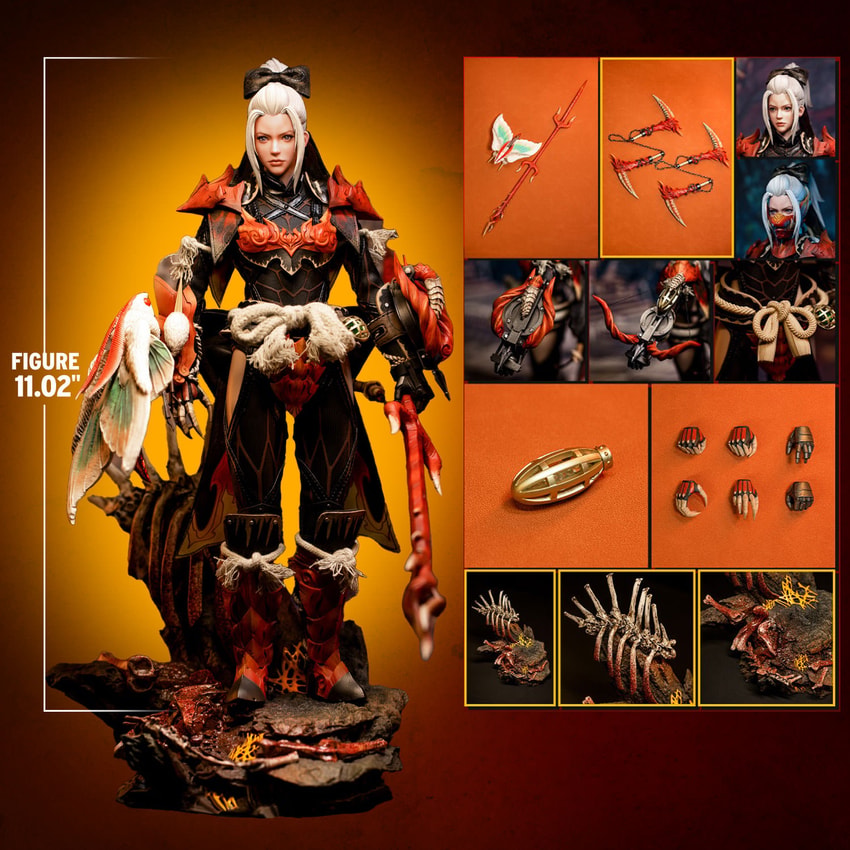 Monster Hunter Odogaron Deluxe Sixth Scale Figure - Prototype Shown View 2
