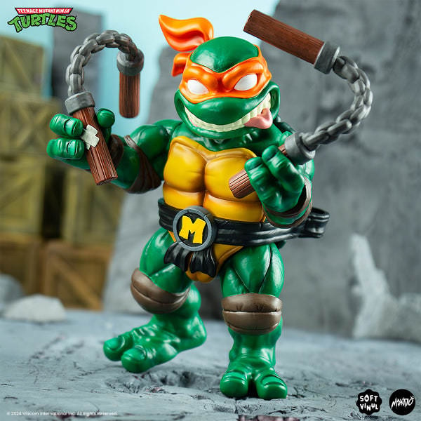 Teenage Mutant Ninja Turtles Michelangelo Vinyl Collectible - Prototype Shown View 1