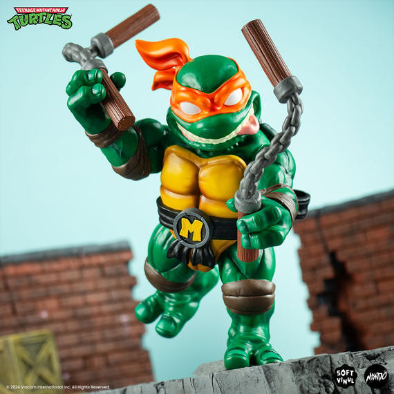 Teenage Mutant Ninja Turtles Michelangelo Vinyl Collectible - Prototype Shown View 4