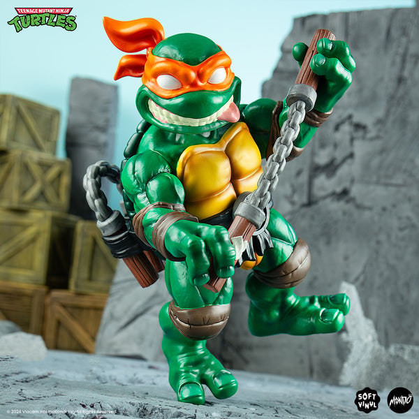 Teenage Mutant Ninja Turtles Michelangelo Vinyl Collectible - Prototype Shown View 5