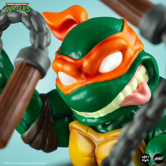 Teenage Mutant Ninja Turtles Michelangelo Vinyl Collectible - Prototype Shown View 6