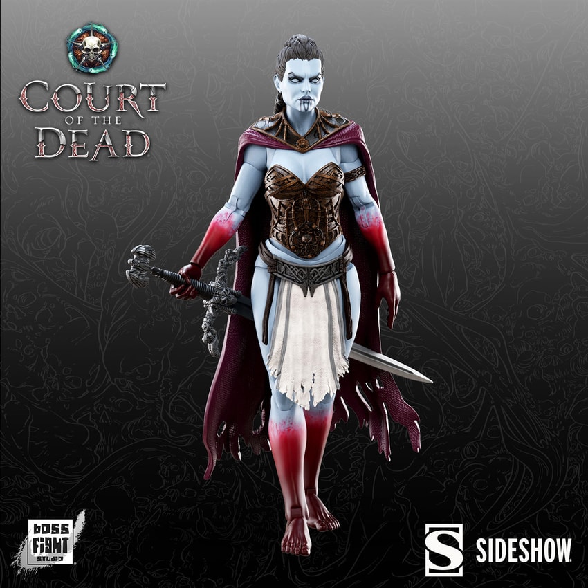 Court of the Dead Kier: Death's Warbringer Action Figure - Prototype Shown View 6