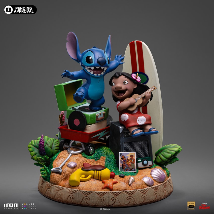 Lilo & Stitch Deluxe Art Scale 1:10 Statue by Iron Studios