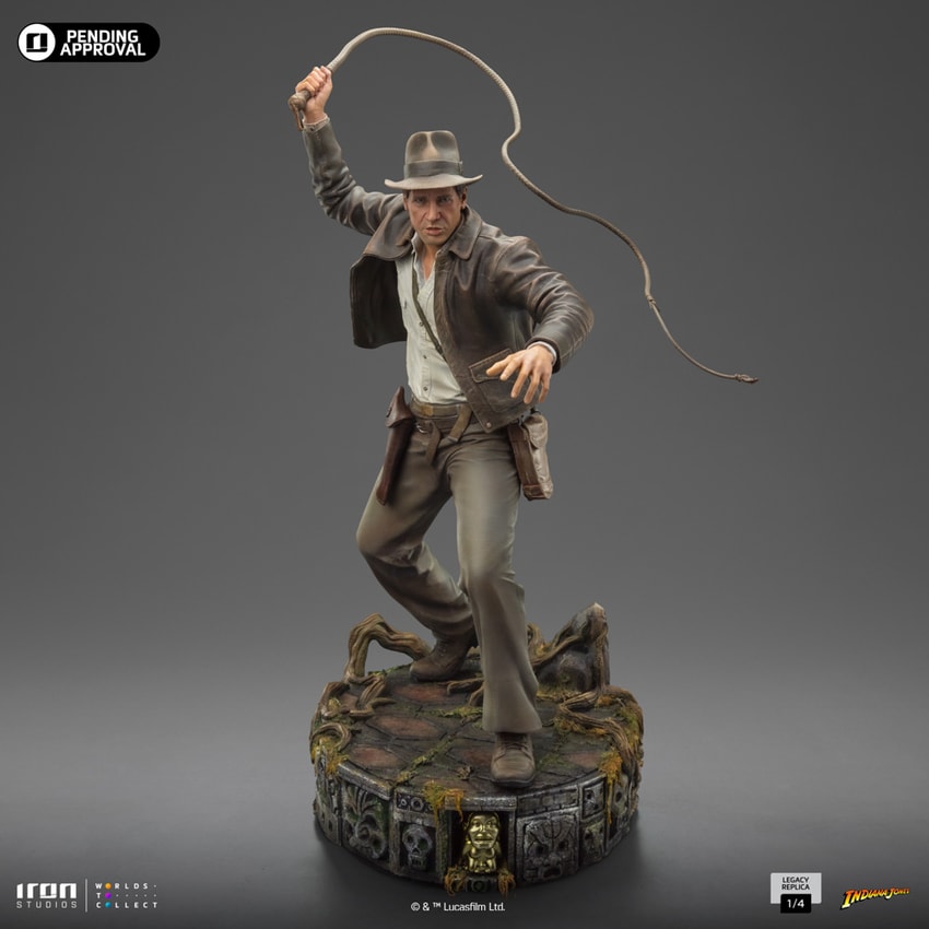 Indiana Jones Legacy Replica Quarter Scale Statue by Iron