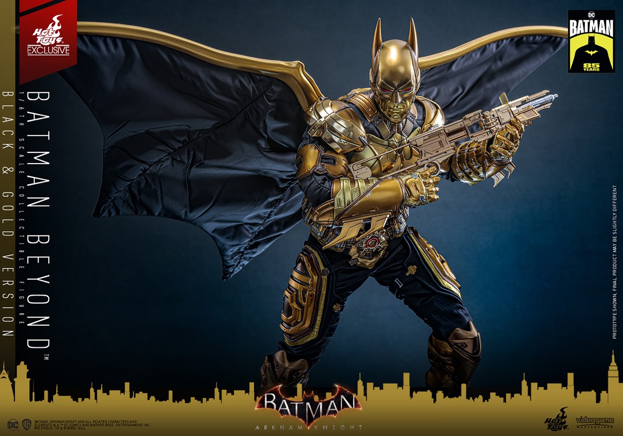 Batman Beyond Black and Gold Version Sixth Scale Figure by Hot
