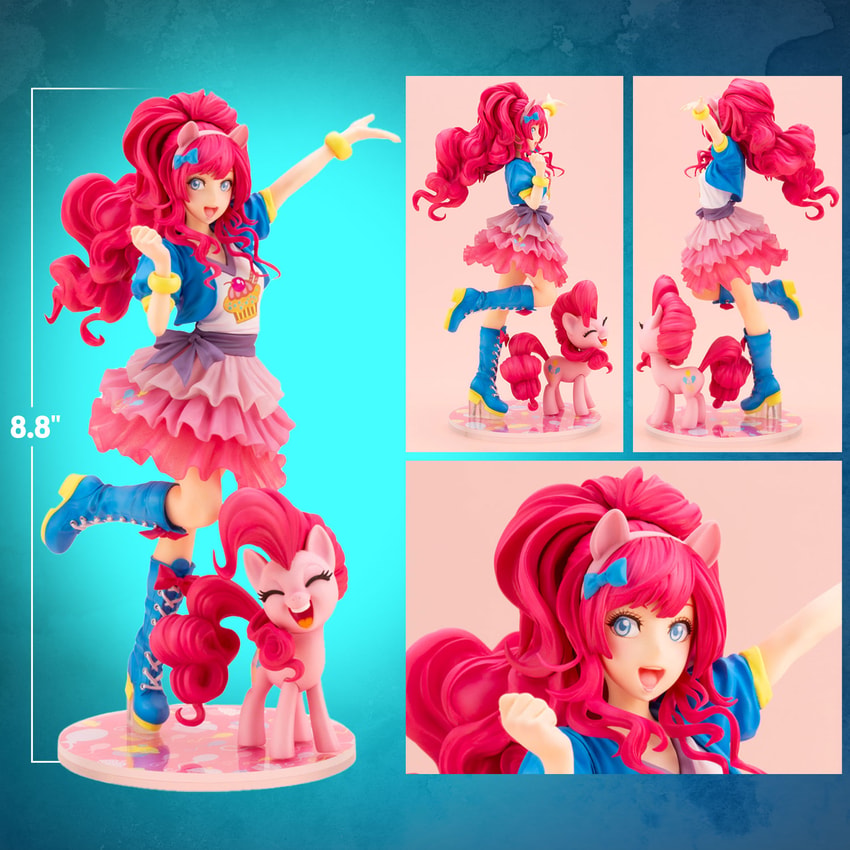 My Little Pony Pinkie Pie Bishoujo Statues - Prototype Shown View 2