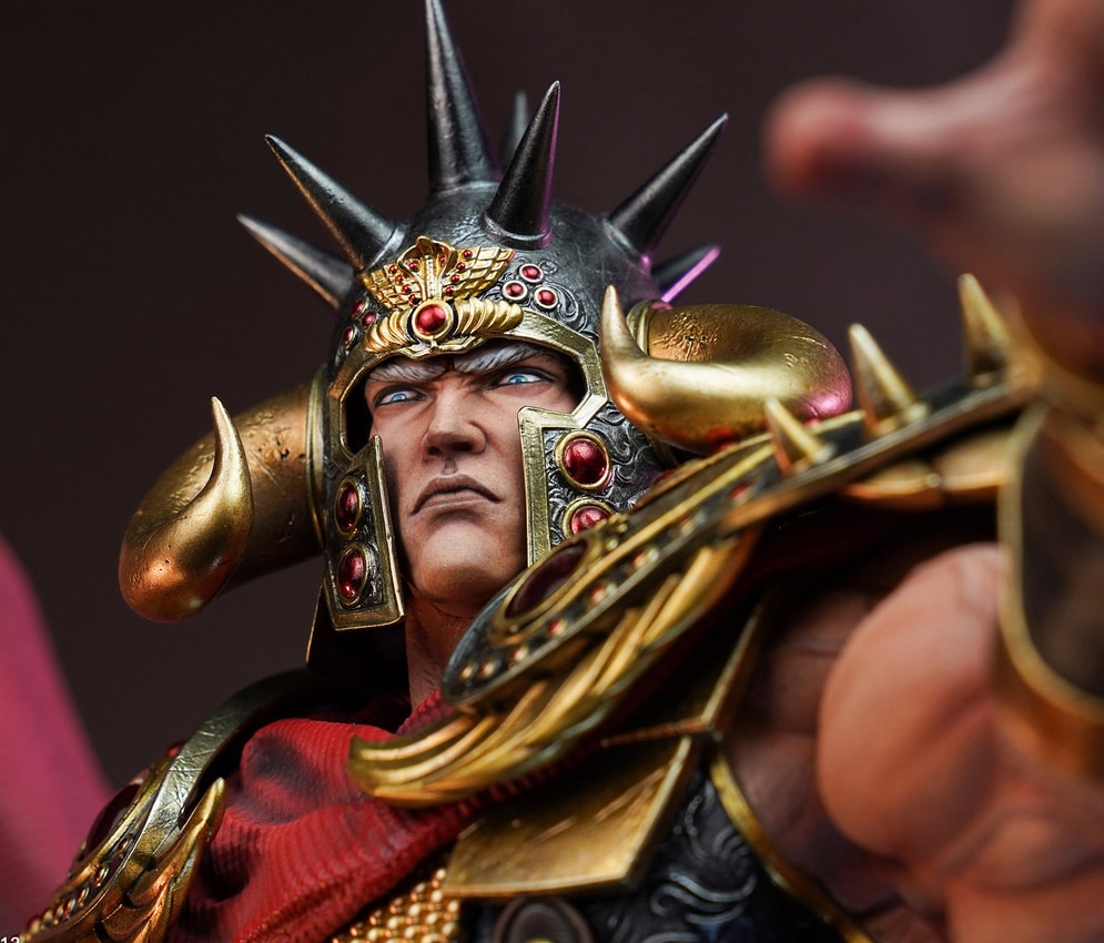 Fist of the North Star Raoh Statues - Prototype Shown View 5