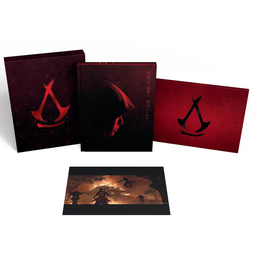 Assassins Creed The Art of Assassin's Creed Shadows (Deluxe Edition) Book - Prototype Shown View 6