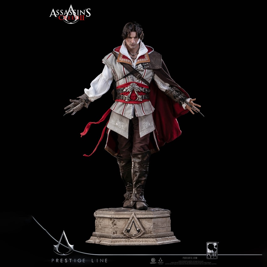 未開封 ASSASSIN'S CREED Ezio Auditore Ezio Auditore Statue by PureArts | Sideshow Collectibles