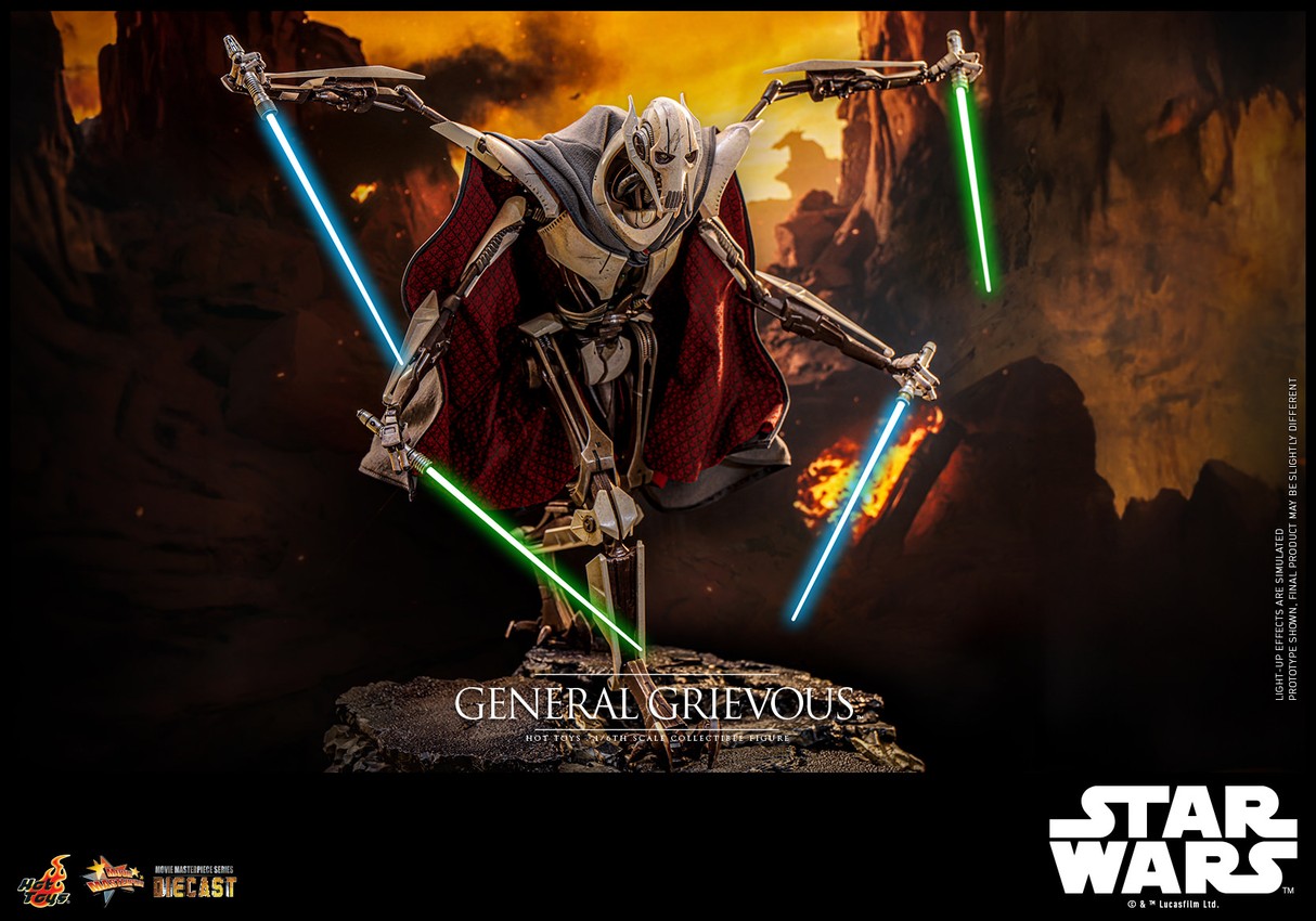 General Grievous Sixth Scale Figure by Hot Toys | Sideshow