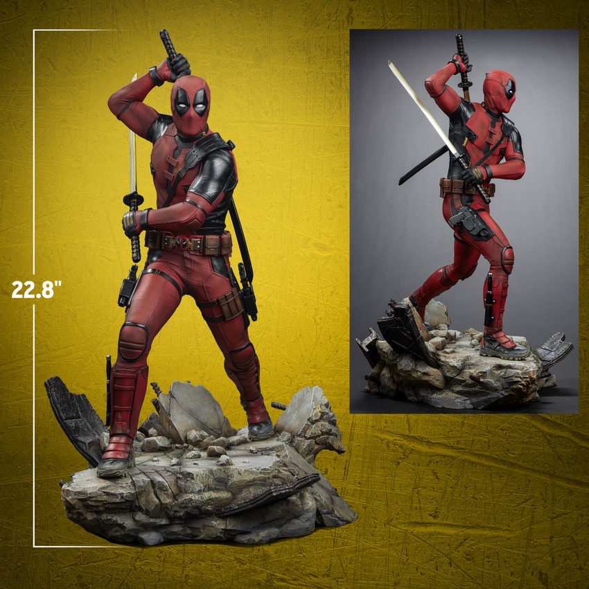Deadpool Legacy Replica Quarter Scale Statue by Iron Studios