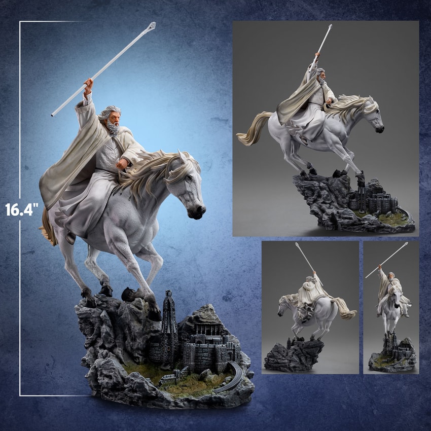 新素材新作 Gandalf the White and Shadowfax 1:10 Deluxe Art Scale Statue SF・ファンタジー・ホラー