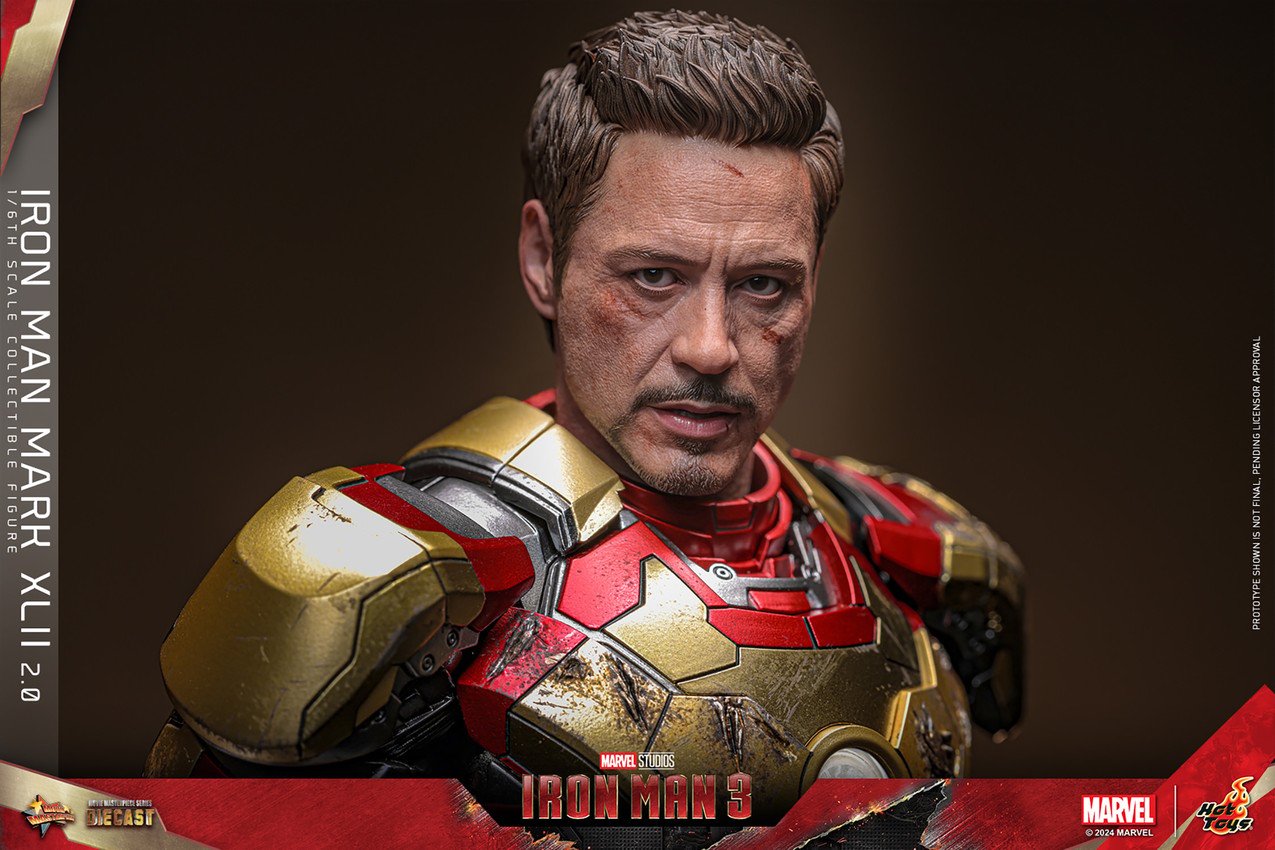 Marvel Iron Man Mark XLII (2.0) (Special Edition) Sixth Scale Figure - Prototype Shown View 4