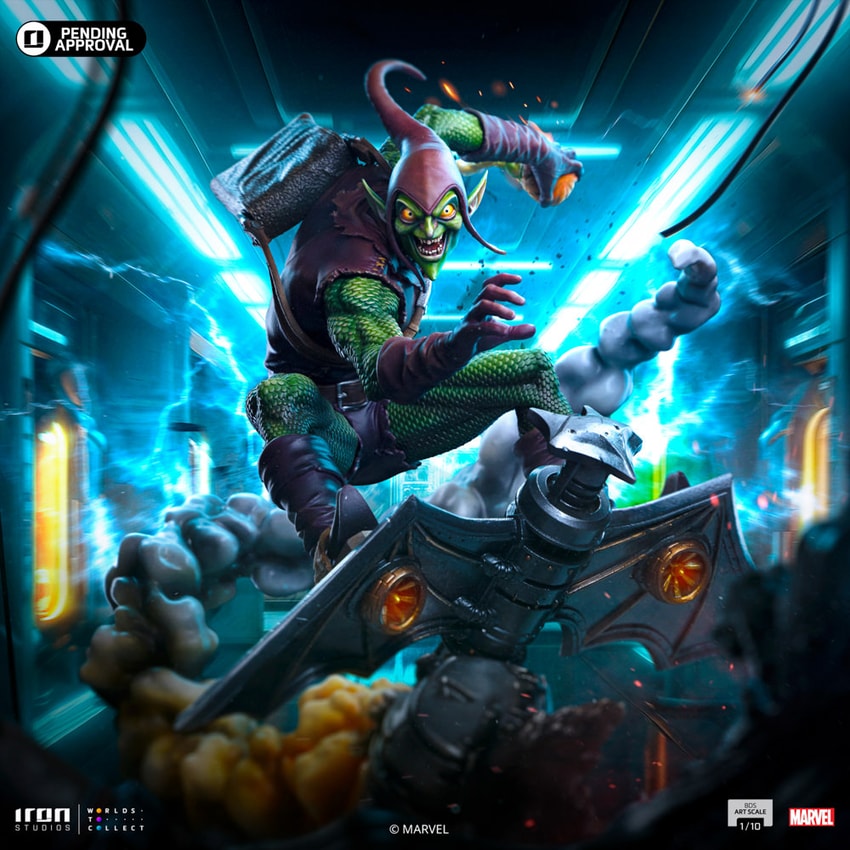 Green Goblin 1:10 Scale Statue by Iron Studios | Sideshow