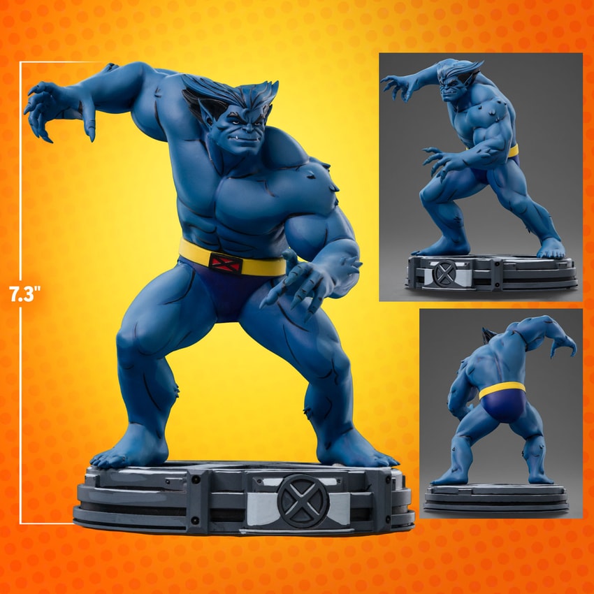 Beast 1:10 Scale Statue by Iron Studios | Sideshow Collectibles