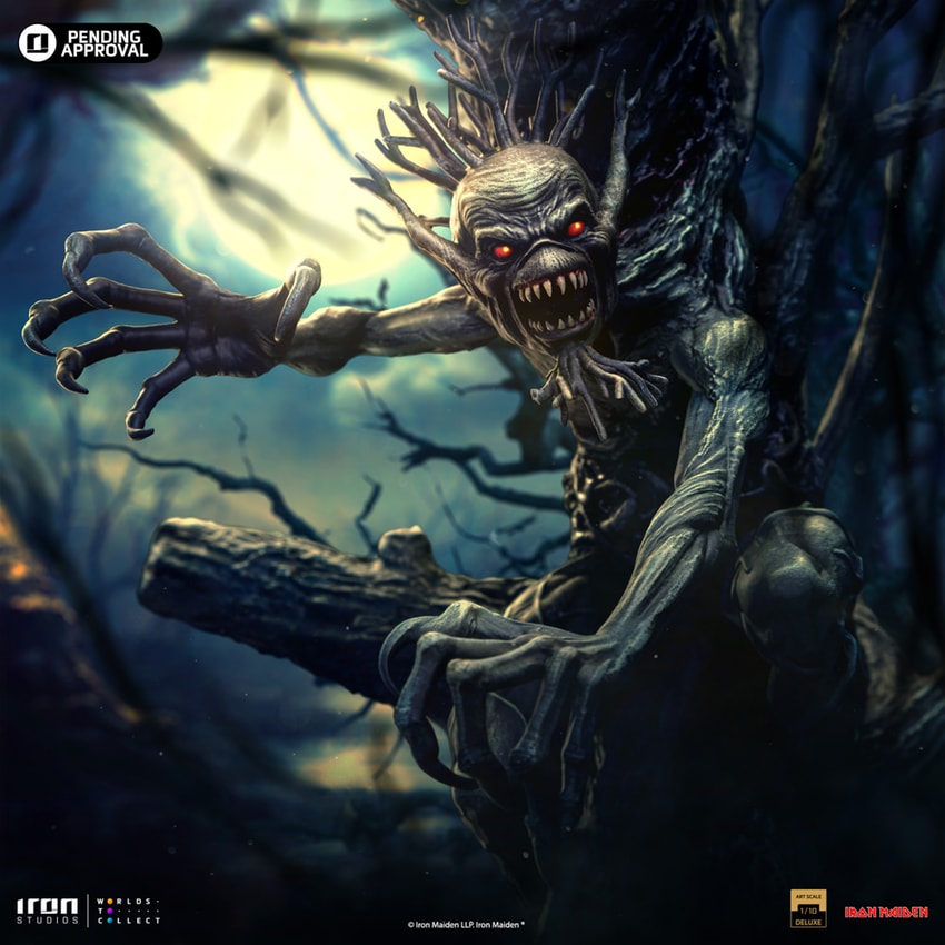 Fear of the Dark Eddie Deluxe 1:10 Scale Statue by Iron