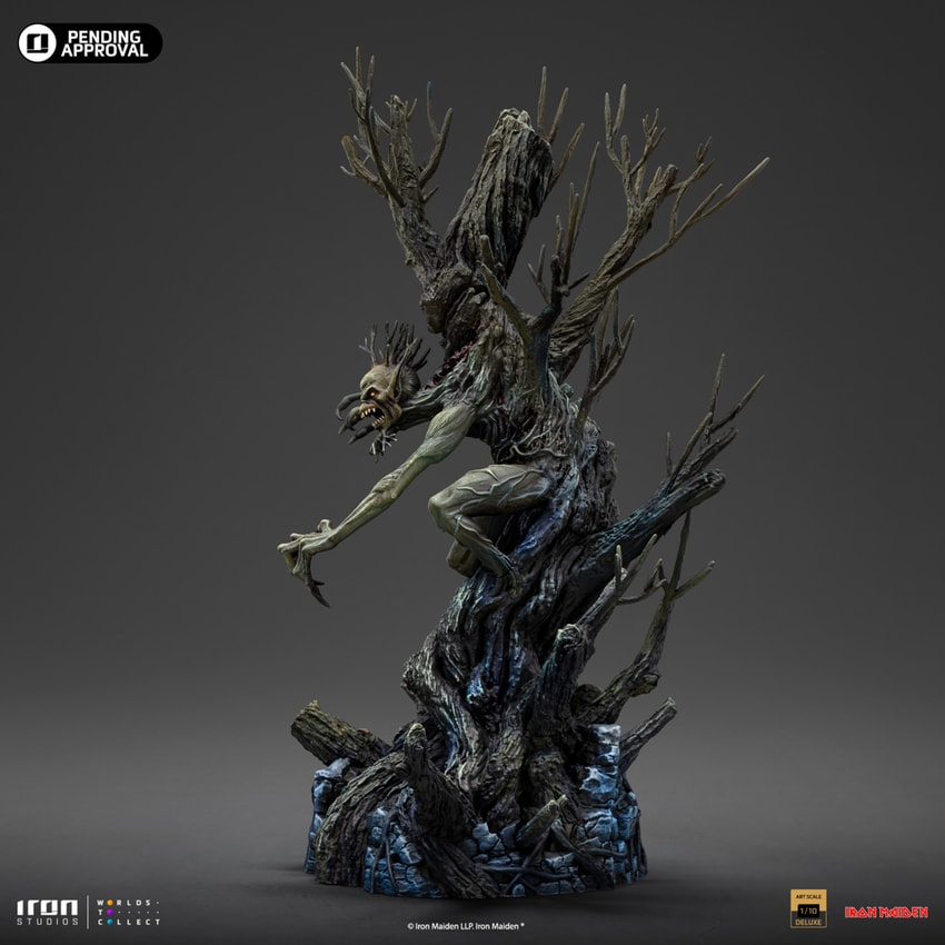 Iron Maiden Fear of the Dark Eddie Deluxe 1:10 Scale Statue - Prototype Shown View 6