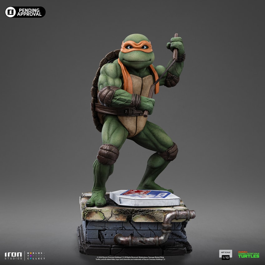 TMNT Iron ビバップ 1/10 スタチュー フィギュア Bebop 1:10 Scale Statue by Iron Studios | Sideshow Collectibles