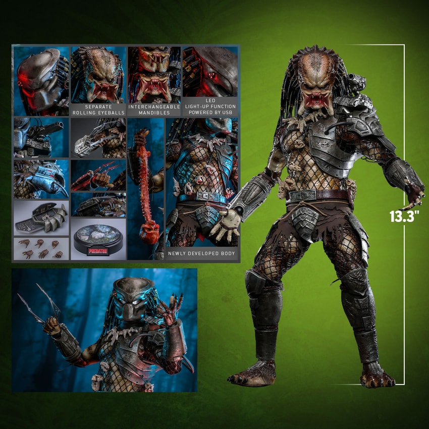 品質が完璧 (2.0) Predator Sixth Sideshow | Toys Hot by Figure Scale 特撮