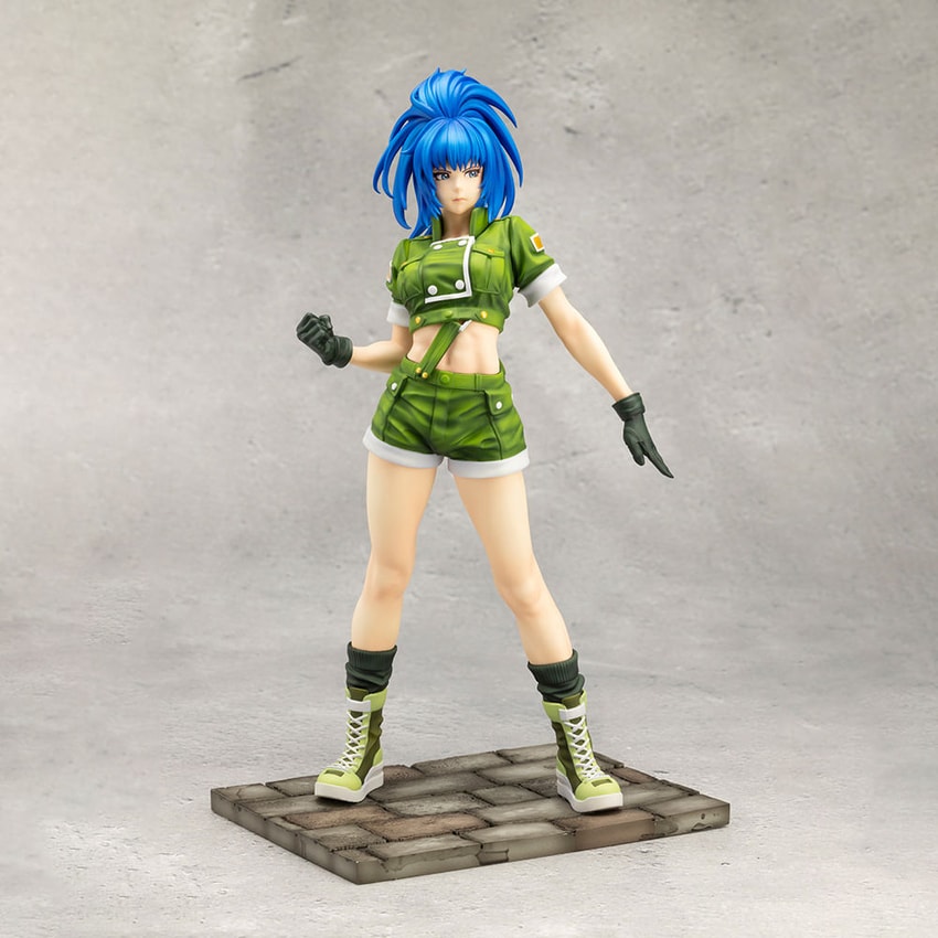 The King of Fighters Leona Bishoujo Statues - Prototype Shown View 1