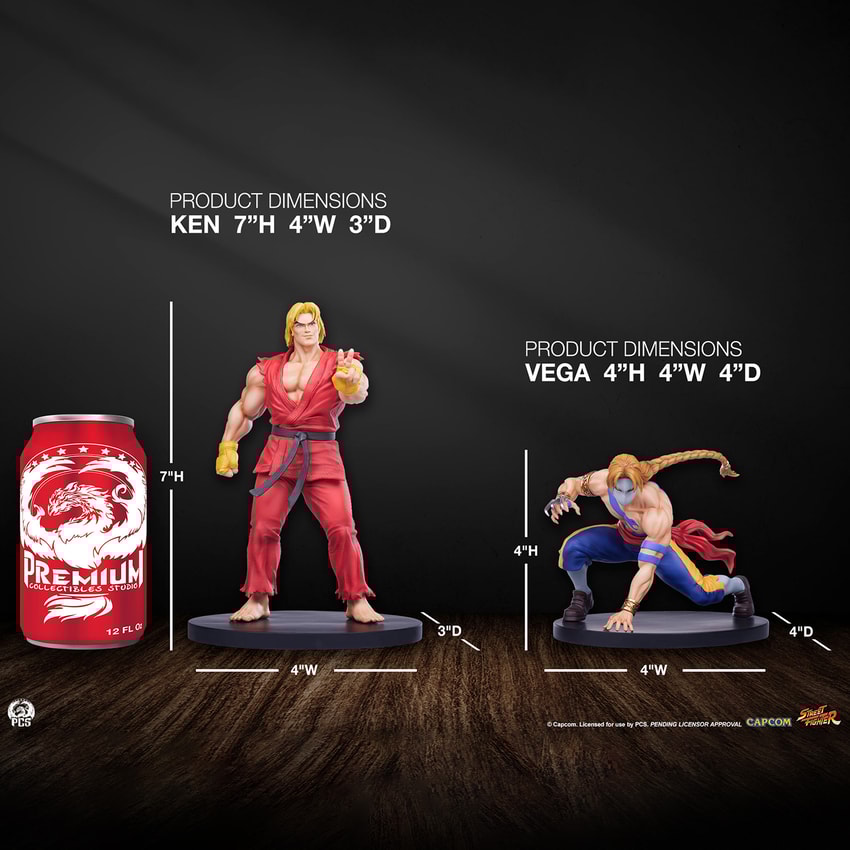 Ken & Vega 1:10 Scale Collectible Set by PCS | Sideshow Ken & Vega 1:10 Scale Collectible Set by PCS | Sideshow