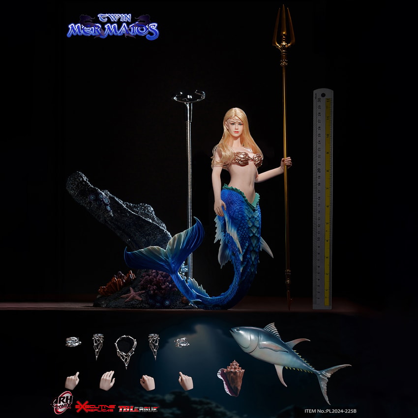 Mermaid Sharleze (Human Skin) Sixth Scale Figure - Prototype Shown View 2