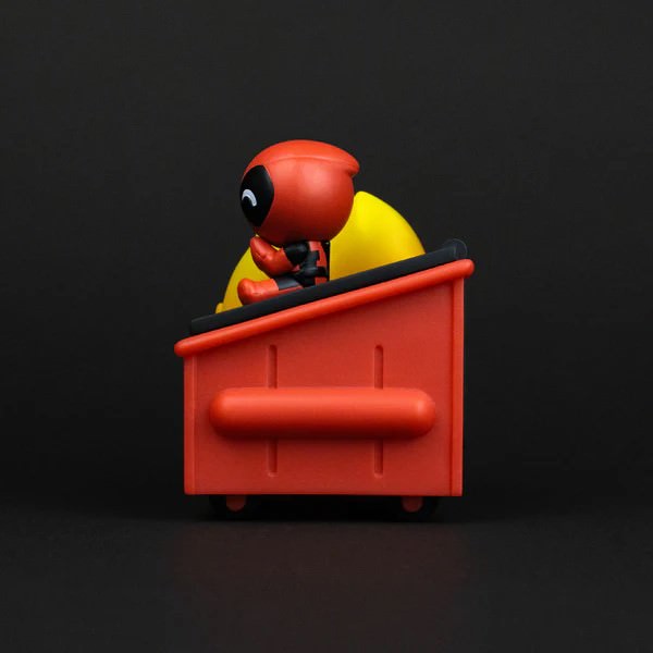 Marvel Deadpool Dumpster Fire Vinyl Collectible - Prototype Shown View 6