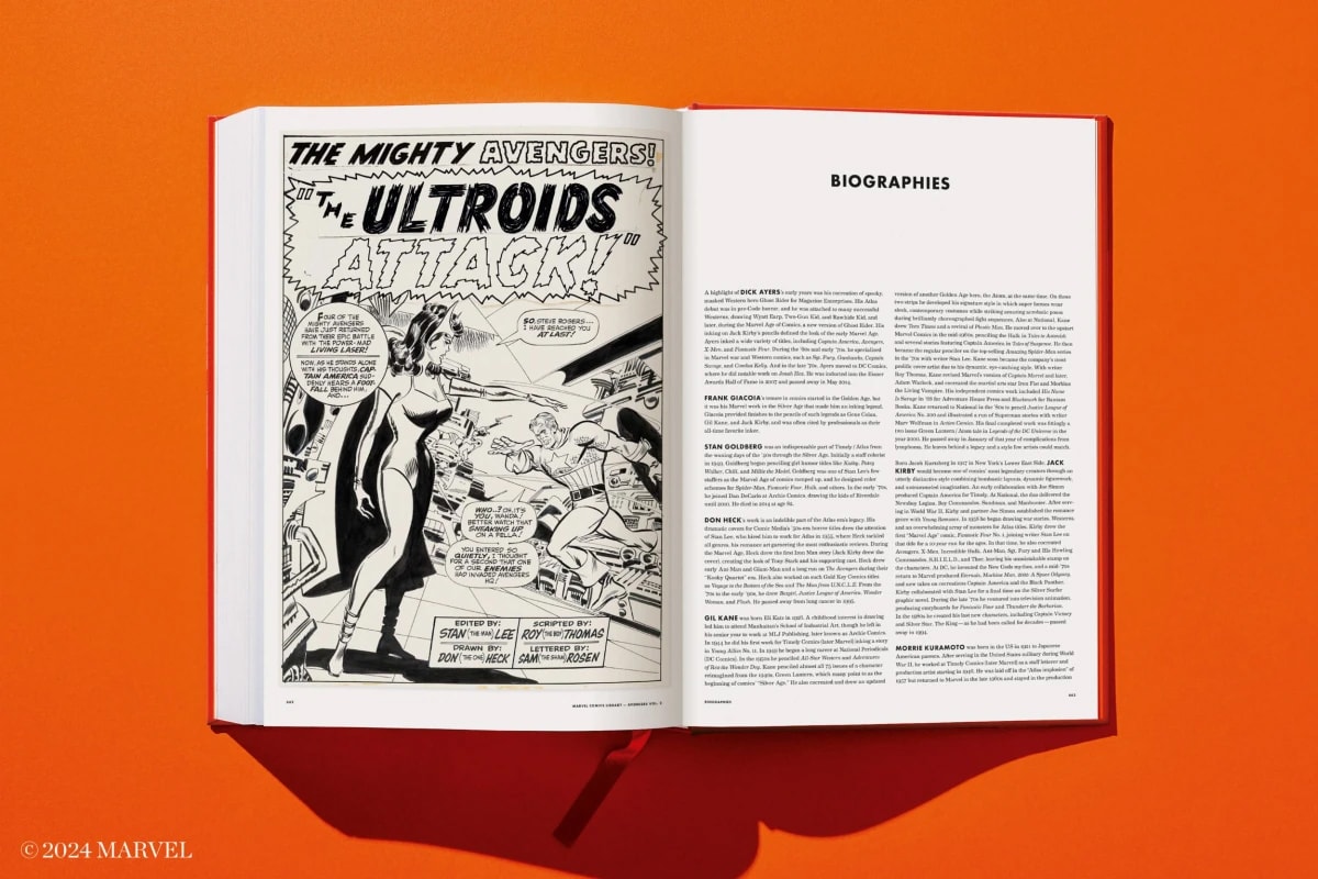 Marvel Marvel Comics Library. Avengers. Vol. 2. 1965-1967 (Collector's Edition) Book - Prototype Shown View 5