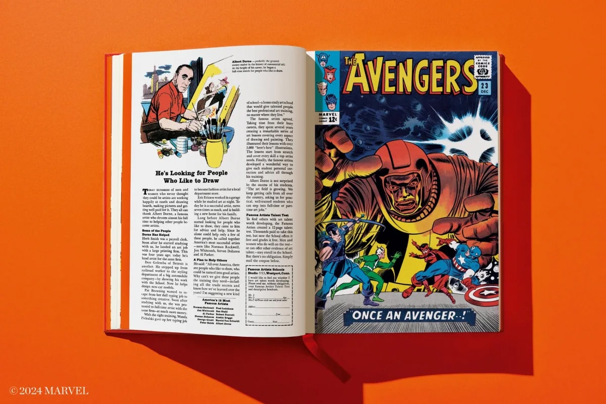 Marvel Marvel Comics Library. Avengers. Vol. 2. 1965-1967 (Collector's Edition) Book - Prototype Shown View 6