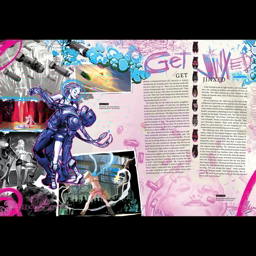 The Art and Making of Arcane Book by Insight Editions