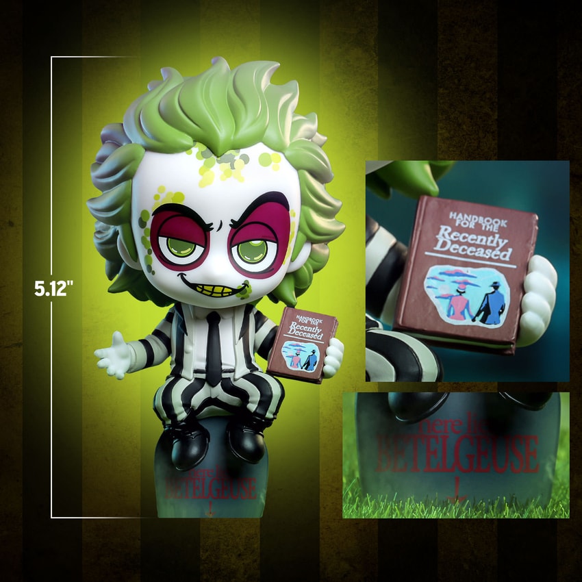 Beetlejuice Cosbaby Collectible Figure by Hot Toys
