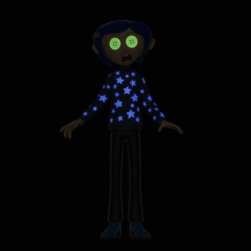 Coraline (Button Eyes) Vinyl Collectible by Super7