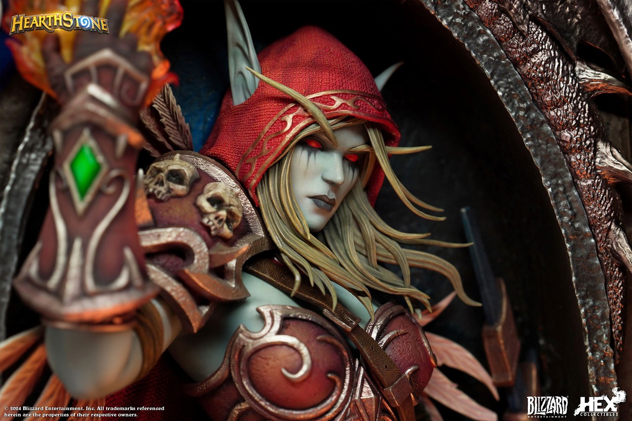 Warcraft Sylvanas Windrunner 3D Art Frame Miscellaneous Collectibles - Prototype Shown View 3