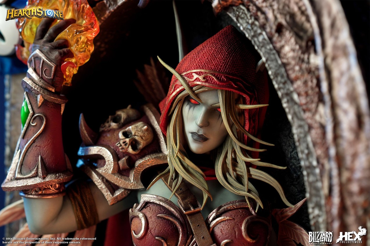 Warcraft Sylvanas Windrunner 3D Art Frame Miscellaneous Collectibles - Prototype Shown View 4