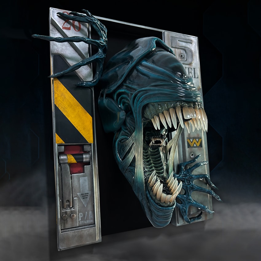 3D Wall Art Aliens (Film) Queen Alien Wall Art | | Prime 1