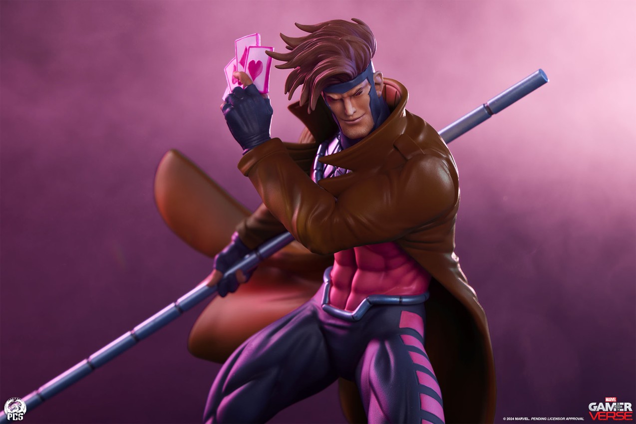 Gambit 1:10 Scale Statue by PCS | Sideshow Collectibles