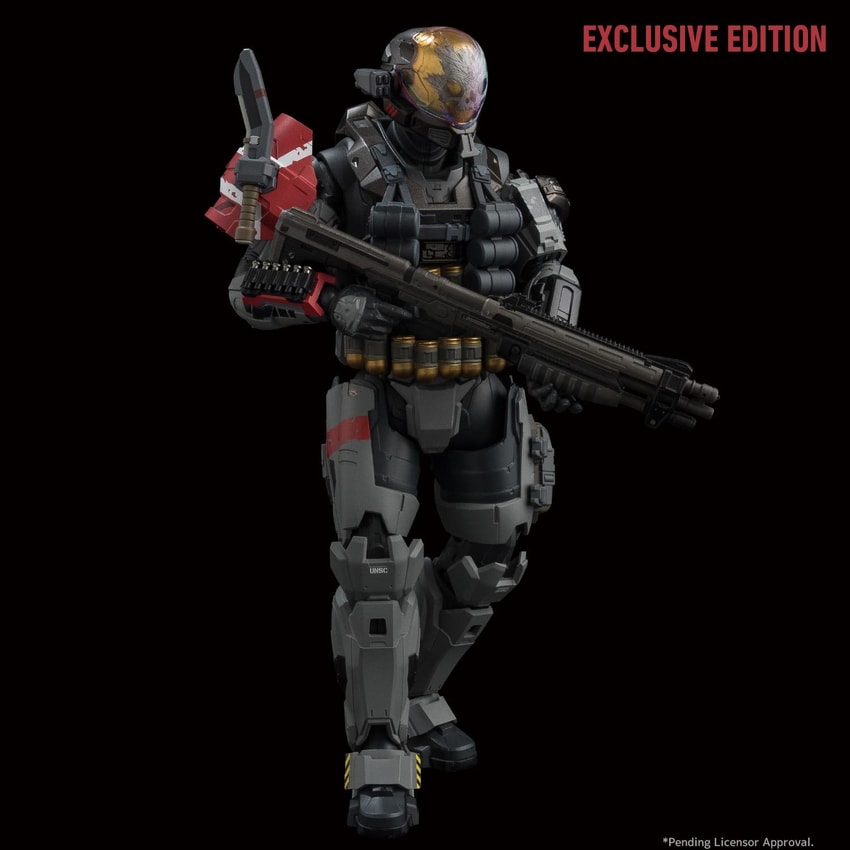 HALO Emile-A239 Noble Four Action Figure - Prototype Shown View 6