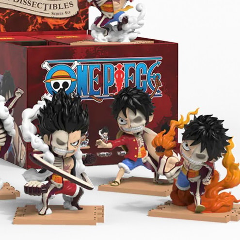 One Piece Freeny’s Hidden Dissectibles: One Piece (Luffy Gears Edition) Blind Box Set - Prototype Shown View 4