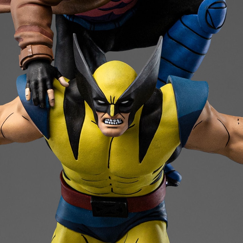 Gambit & Wolverine Deluxe 1:10 Art Scale Statue by Iron