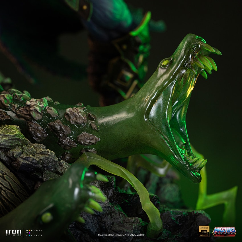 Masters of the Universe Skeletor Unleashed Deluxe 1:10 Scale Statue - Prototype Shown View 6