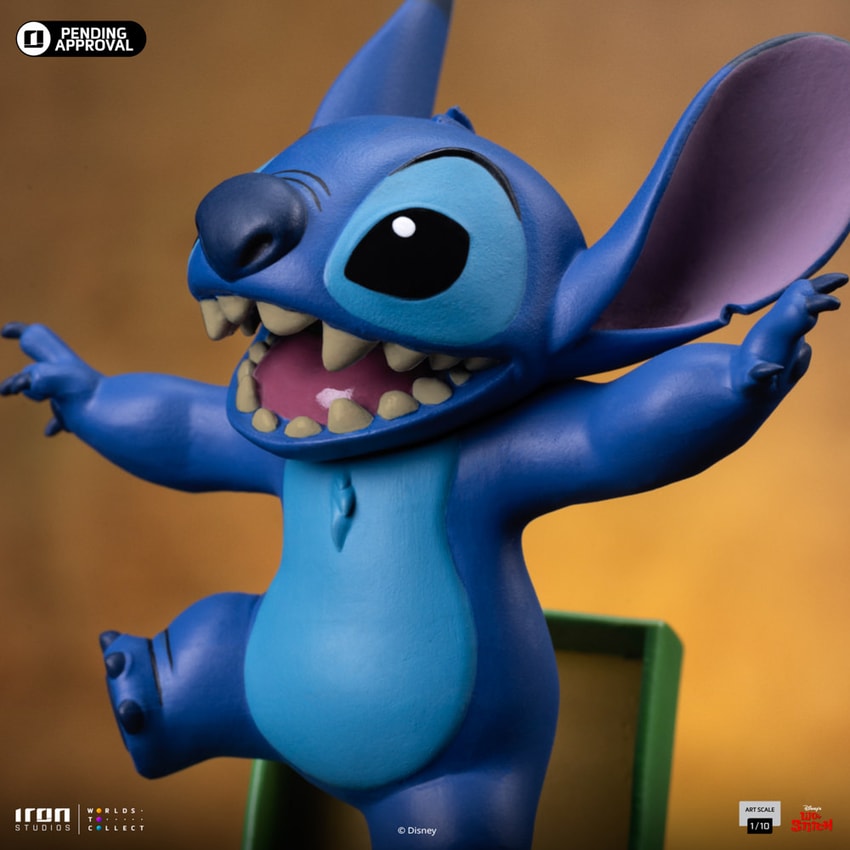 お得な情報満載 Stitch Collectibles Sideshow | Studios Iron by Statue Scale 1:10 アメコミ