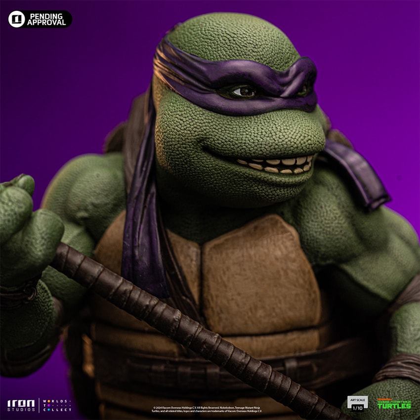 Donatello 1:10 Scale Statue by Iron Studios | Sideshow