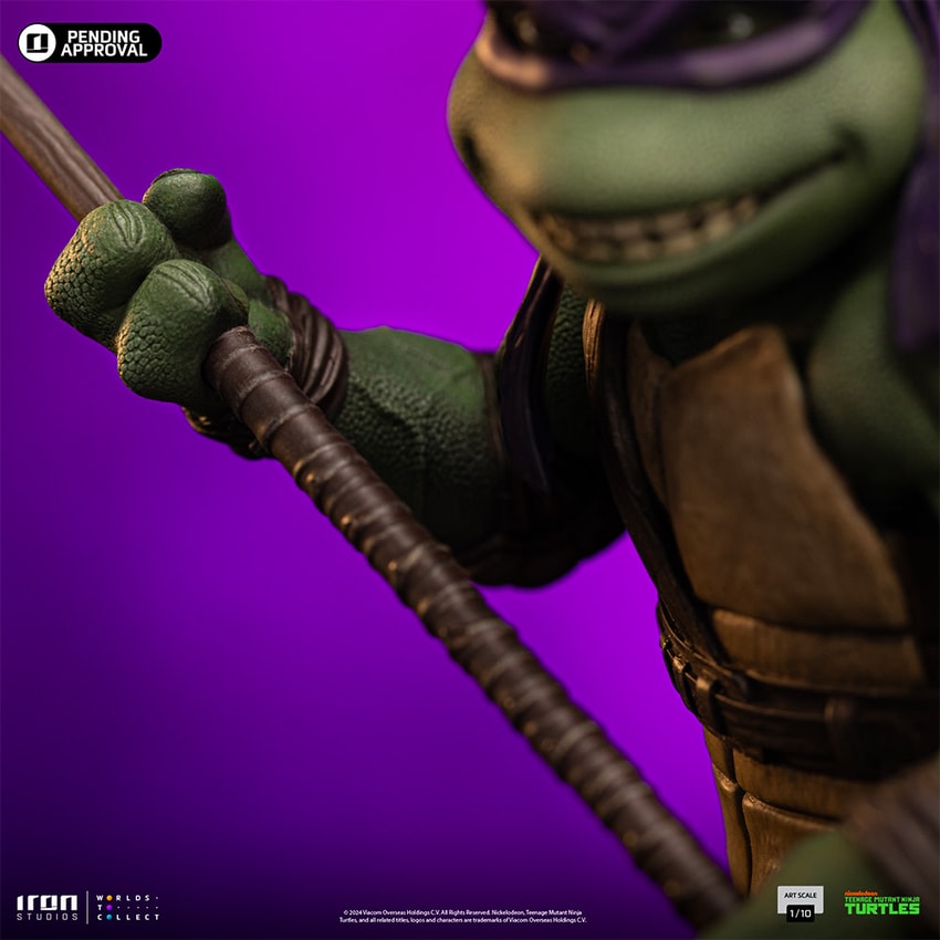 Donatello 1:10 Scale Statue by Iron Studios | Sideshow