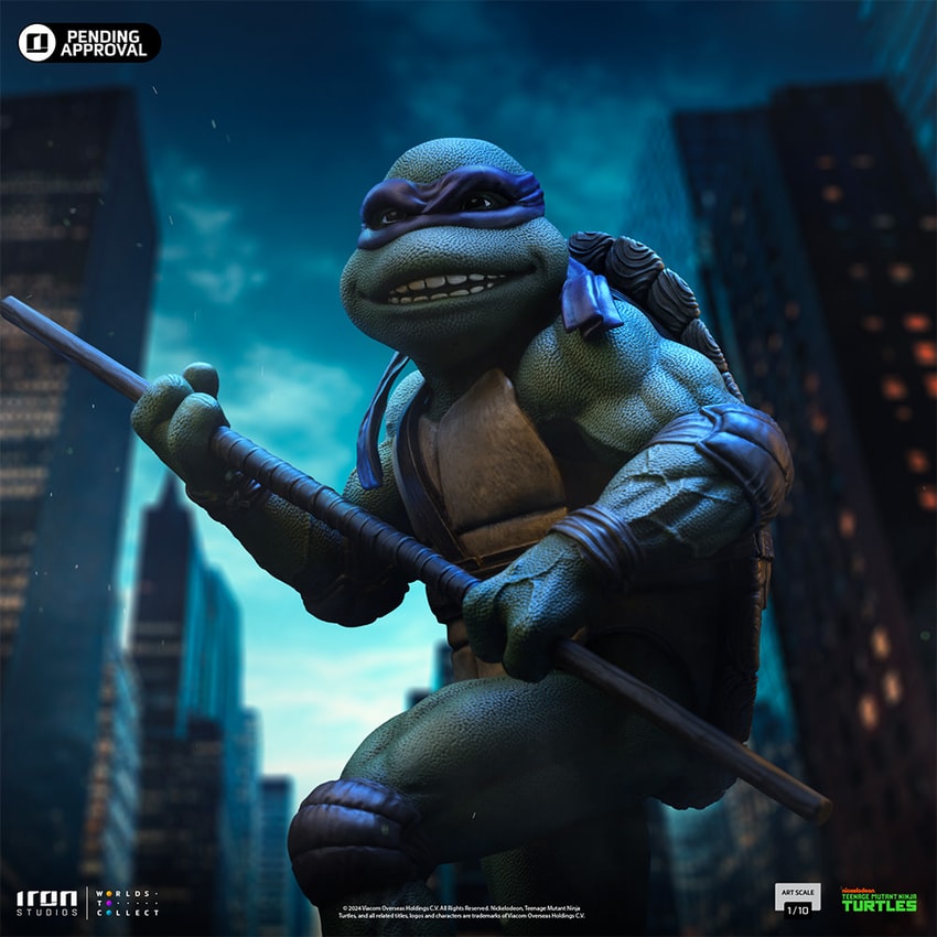 Donatello 1:10 Scale Statue by Iron Studios | Sideshow