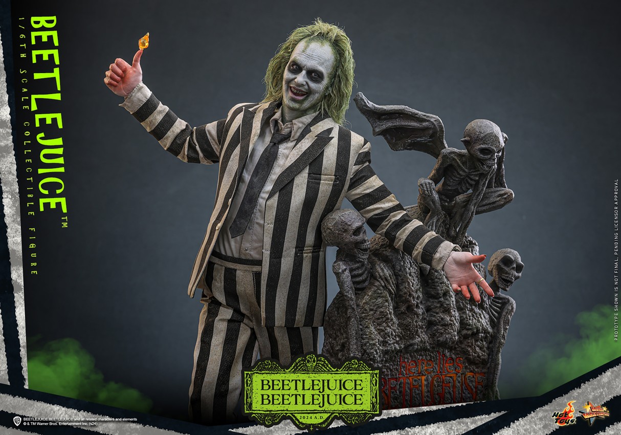 Beetlejuice Sixth Scale Figure by Hot Toys | Sideshow