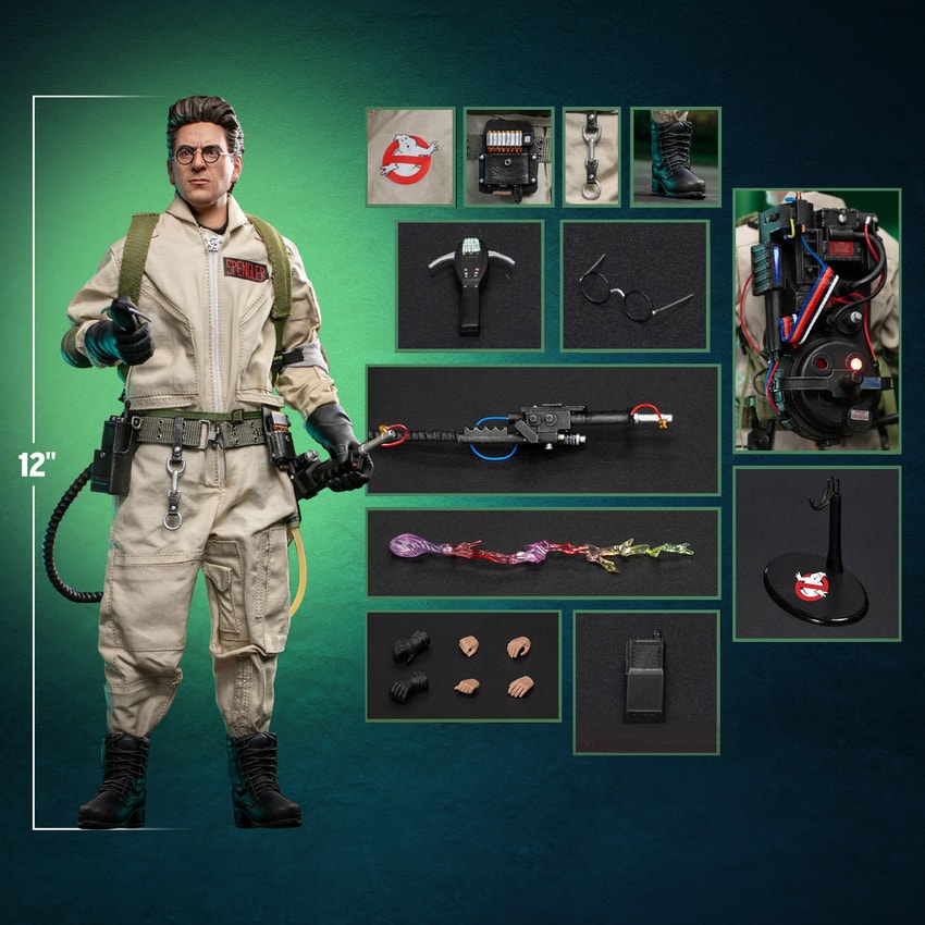 Ghostbusters Egon Spengler Sixth Scale Figure - Prototype Shown View 2