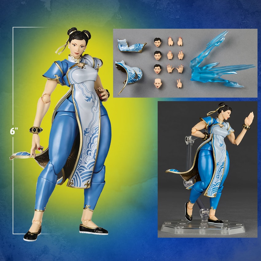 The Chun-Li Revoltech Amazing Yamaguchi Action Figure by Kaiyodo